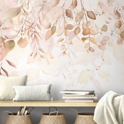 Тапет – Нежен допир на природата в кафяво