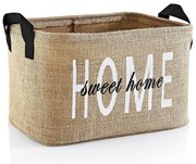 Кошница за съхранение от юта 30x22x30 cm – Mioli Decor