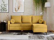 Ъглов диван Leon L-Kitrino-Right