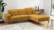 Ъглов диван Rapallo-Moustardi-Right