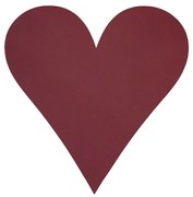 Подложка за хранене от еко кожа 30x30 cm Heart Nupo – LIND DNA