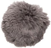 Възглавница за стол от овча кожа ø 38 cm Prim – Hübsch