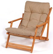 Градински стол My008, цвят Кафяв Натурален