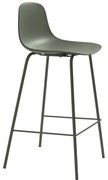 Пластмасов бар стол в цвят каки (височина на седалката 67,5 cm) Whitby – Unique Furniture