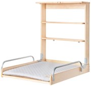 Висяща маса за преповиване в естествен цвят Roba style - Roba