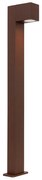 Индустриална стоеща външна лампа ръждиво кафява 80 см IP44 - Baleno