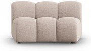 Бежов модулен диван (среден модул) Lupine – Micadoni Home