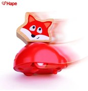 Hape - Инертна количка - лисица H0470