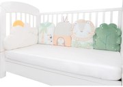 KIKKA BOO Обиколник - сет 5 бр плюшени възглавници JUNGLE KING