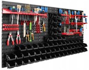 Стена за инструменти 172x78 см + 60 кутии