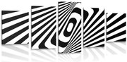 картини от 5 части – Черно-бяла илюзия