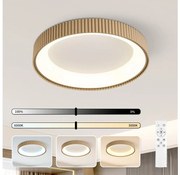 Brilagi - LED димируем таванен плафон FALCON MODERN LED/54W/230V 60 см бежов+ДУ