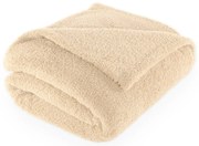 Бежово одеяло от микроплюш 150x200 cm Cocoon – Tiseco Home Studio