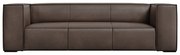 Кафяв кожен диван 227 см Madame - Windsor &amp; Co Sofas