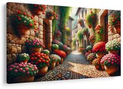 Картина на платно – Цветна уличка