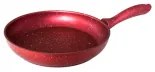 Алуминиев тиган с незалепващо покритие червен ф22см HR-GRANITE (ETVDGR0222001)