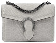 Бежова кожена чанта Fiona - Renata Corsi