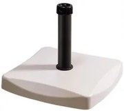 Стойка за чадър квадрат 25 кг - Бяла