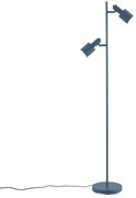 Модерна подова лампа синя 2 светлини - Stijn