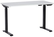 Ергономично бюро с регулиране на височината Carmen CR-119 - бял-черен