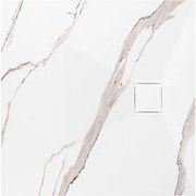 Корито за душ кабина Magnum CARRARA WHITE 90x90