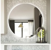 Baltica Design - LED огледало за баня BRIGHT с подсветка, 15 W / 230 V, 6500 K, Ø 70 см, IP65