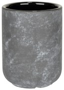 Сива керамична чаша за четки за зъби Sacile – Wenko