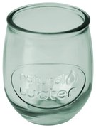 Светлозелен рециклиран стъклен буркан Вода, 0,4 л - Ego Dekor