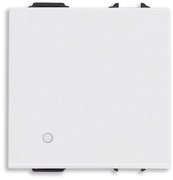 VIMAR 09592.2 Свързан девиаторен ключ NeveUp, 2M, бял,