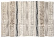 Килим DKD Home Decor 180 x 120 x 1 cm Черен Бежов Памук Boho