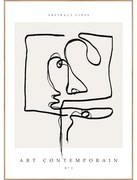 Картина 50x70 cm Art Contemporain – Malerifabrikken