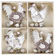 Великденски декорации в комплект от 8 - Ego Dekor