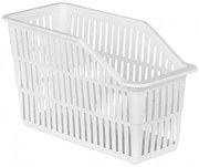Irak Plastik - Пластмасов органайзер за хладилник дълбок 13,5x30x17см 4,3л бял(BA-685)