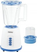 Блендер с мелничка Rosberg R51162B, 500W, 1.5 L, 2 скорости+пулс, Син/бял