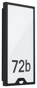 Eglo 780421 - LED осветление за номер на къщата със сензор CASAZZA LED/16W/230V IP44