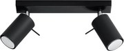 Sollux SL.0092 - Спот RING 2 2xGU10/10W/230V черен