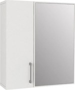 Меламиново огледало за баня Ditto TopMebel цвят бял 59,6x16,4x64,8см.