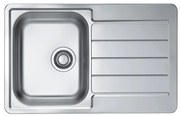 ALVEUS 1069147 - Кухненска мивка LINE 79x50 см матов стомана/сатен