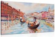 Картина на платно – Венецианска гондола