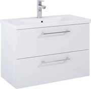 Шкаф Unik Roma Plus Compact, 815 x 395 mm, с 2 чекмеджета и умивалник