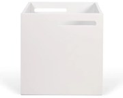 Бяла кутия за съхранение на книжарница Berlin - TemaHome