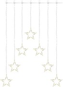 LED коледна завеса 70xLED/3,6W 567x125 cm топло бяло