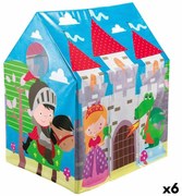 Детска къща за игра Intex Замък 95 x 107 x 75 cm (6 броя)