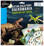 Kidea - Творчески комплект с ваденки Динозаври 92543