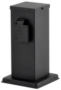 Екстериорен стълб с контакти 2Z SCHUKO 230V антрацит IP44