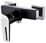 Cersanit S951-034 - Кранче за душ MILLE черен/лъскав хром