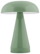 Зелена LED затъмняваща се настолна лампа с метален абажур (височина 20,5 cm) Rachel – Leitmotiv