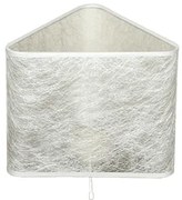 Настолна лампа ТИТАН, абажур Басари Сребро, 1xE27