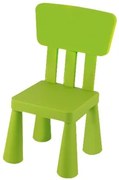 Детско столче с облегалка - зелено