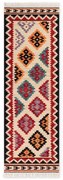Червена двустранна ръчно изработена вълнена пътека 60x190 cm Kamal Kian – Nouristan